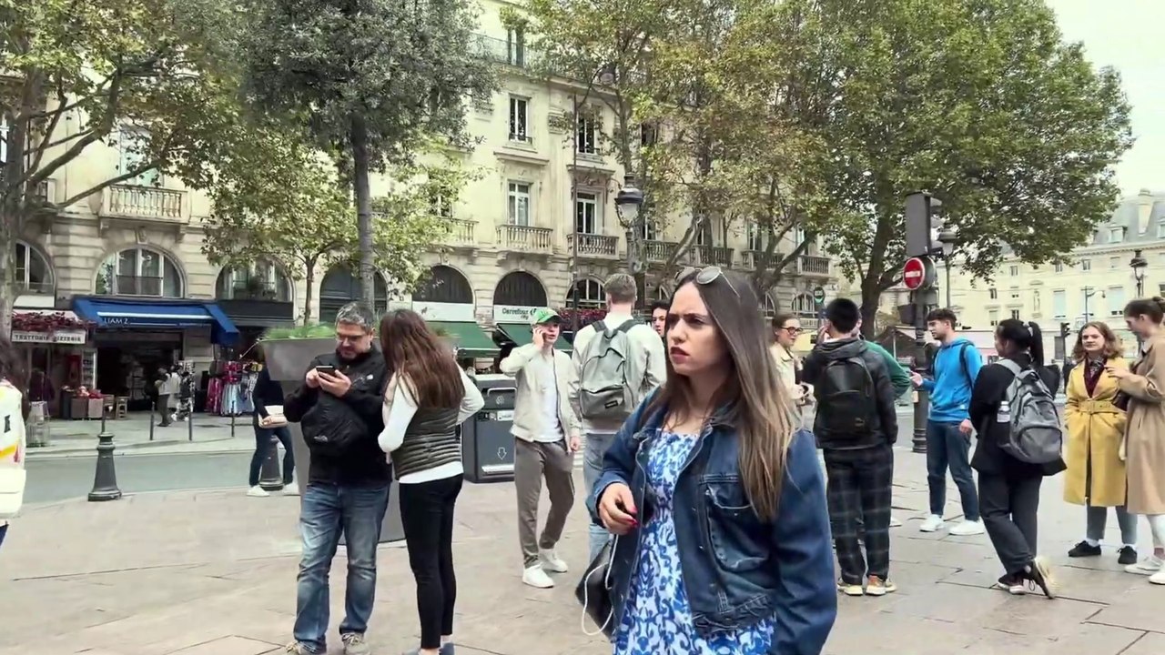 SIDEWALK IN PARIS FRANCE || WALKING IN PARIS - SUMMER 2023|| TIP TOP STREET WALK ||