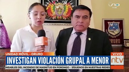 Investigan violación grupal a una menor de 13 años en Oruro
