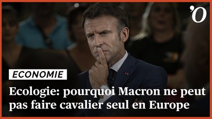 «Ecologie à la française»: pourquoi Macron ne peut pas faire cavalier seul en Europe