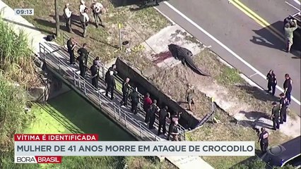 Mulher de 41 anos morre em ataque de crocodilo