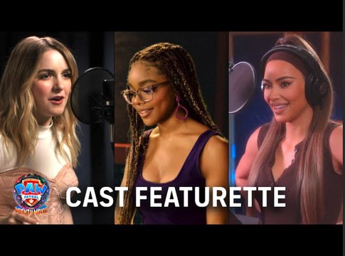 PAW Patrol: The Mighty Movie | Behind the Voices Cast Featurette - McKenna Grace