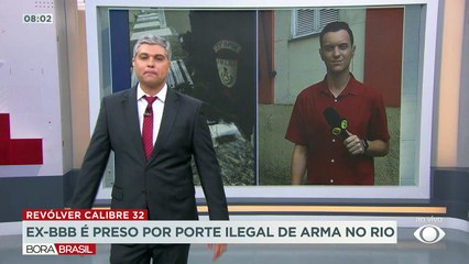 EX-BBB Diego alemão é preso no Rio de Janeiro