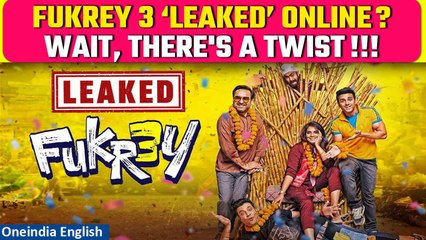 Fukrey 3 leaked on Telegram, YouTube two days before release? | Know the truth | Oneindia News