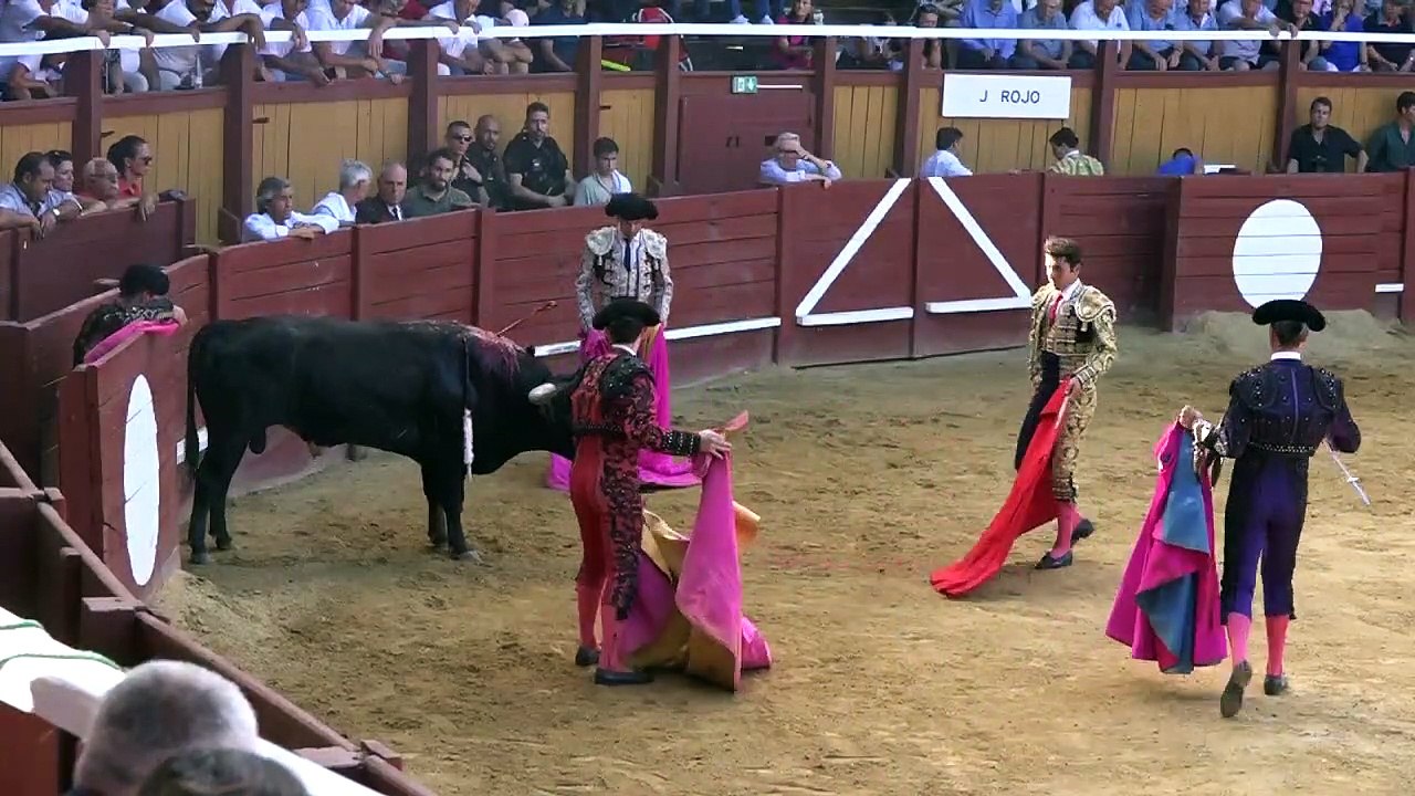 063.08.2023 Roquefort Novillos de Yonnet Novillada Piquée 5e Sortie Jose Rojo