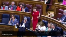 Yolanda Díaz tampoco sube a la tribuna para la réplica en representación de Sumar y saca a Marta Lois en su lugar