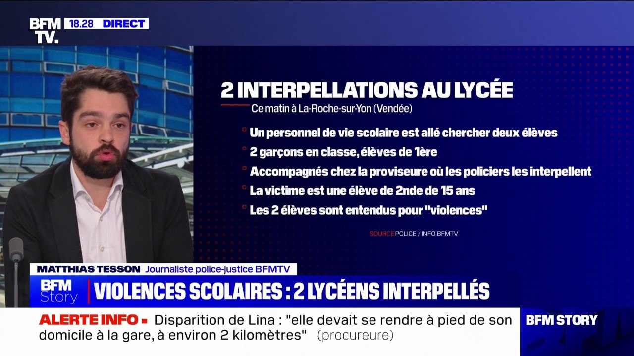 La Roche-sur-Yon: deux lycéens interpellés dans...
