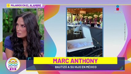 Marc Anthony bautizó a su hijo en México: Pepe Aguilar amenizó la fiesta