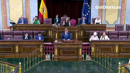 Feijóo ironiza en su respuesta a Sumar: "Con esta proyección, en las próximas elecciones se irán al espacio"