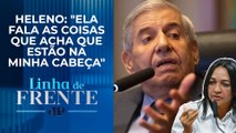 General Heleno se irrita com pergunta de Eliziane Gama na CPMI de 8 de janeiro | LINHA DE FRENTE