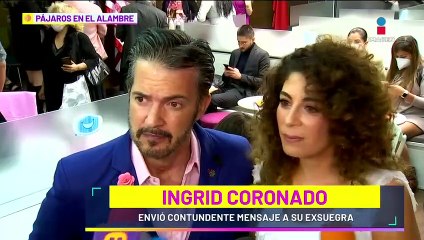 Ingrid Coronado manda CONTUNDENTE MENSAJE a su exsuegra, mamá de Fernando del Solar