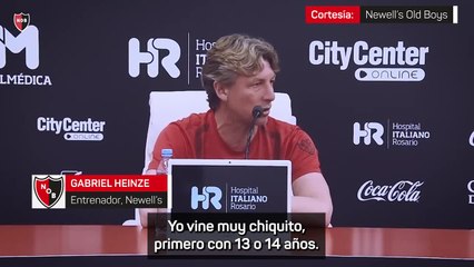 Heinze: "Pones en juego el cariño de la gente"
