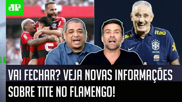 EXCLUSIVO! É INFORMAÇÃO! EU FALEI com pessoas do Flamengo, e o Tite já... OLHA esse DEBATE!