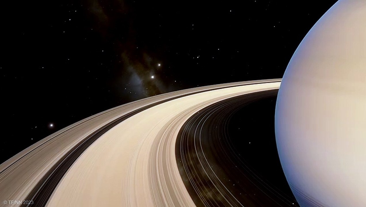 Rings of Saturn, Re-visited - The Other Way Round