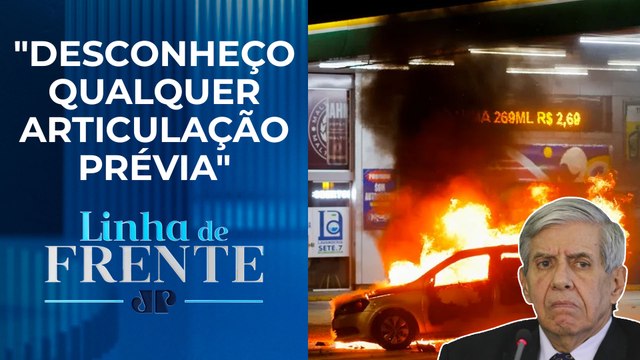 Heleno afirma que manifestações de dezembro estavam fora da atuação do GSI | LINHA DE FRENTE