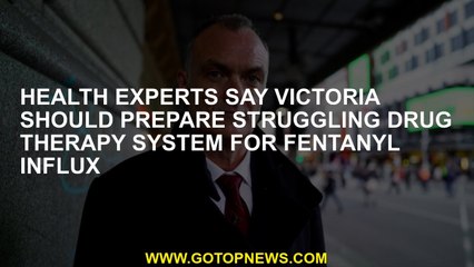 Health experts say Victoria should prepare struggling drug therapy system for fentanyl influx