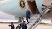 Joe Biden slips, nearly tumbles while exiting Air Force One