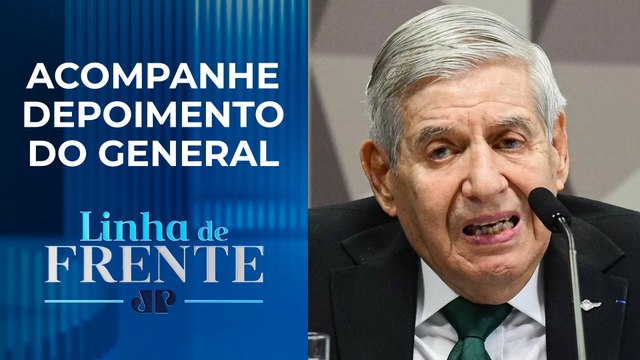 Augusto Heleno sobre suposto golpe: Bolsonaro jamais cogitou | LINHA DE FRENTE