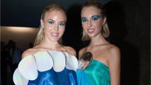 Voici - Maria Carolina et Maria Chiara de Bourbon des Deux-Siciles : les princesses défilent pour la Fashion week de Paris