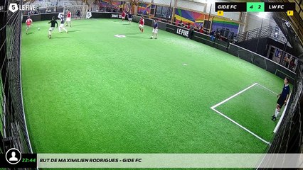 But de Maximilien RODRIGUES - GIDE FC