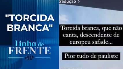 Assessora de Anielle Franco zomba da torcida do São Paulo durante partida | LINHA DE FRENTE