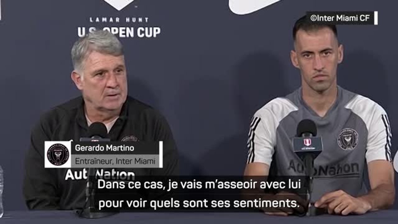 Inter Miami - Martino laisse planer le doute sur la présence de Messi en finale