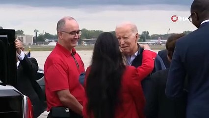 Joe Biden yine düşüyordu!