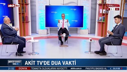 Akit TV Mevlid Kandili Özel yayını dualarla sona erdi