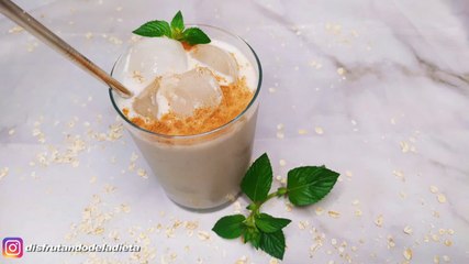 Batido de Avena Helado - Disfrutando de la Dieta