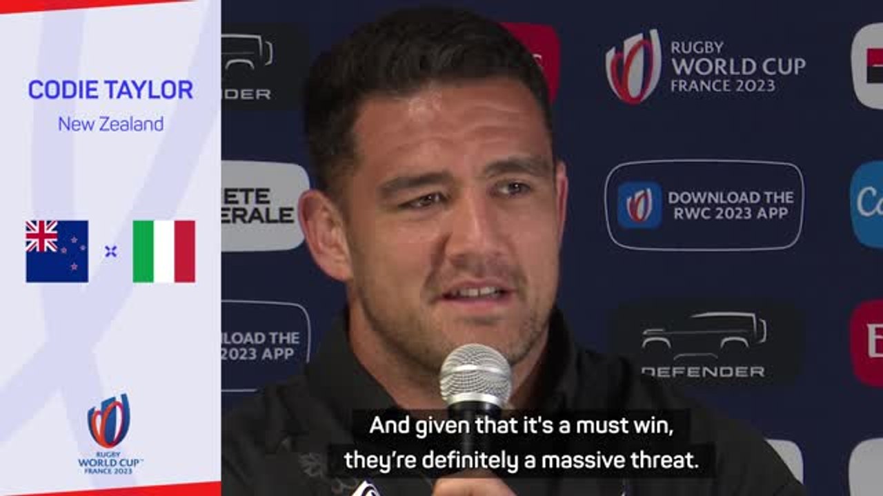 All Blacks preparing for stern test against Crowley's improved Italy