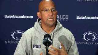 James Franklin Discusses Penn State Offense
