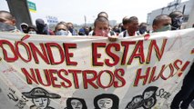 Nueve años del caso Ayotzinapa: familiares, estudiantes y la sociedad civil se movilizan para pedir justicia en México