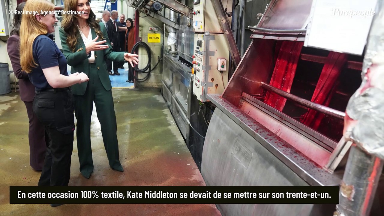 PHOTOS Kate Middleton sublime en émeraude, elle affirme son nouveau look lors d'une apparition très remarquée