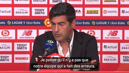 6e j. - Fonseca fustige l'arbitrage : "Il n’y a pas que notre équipe qui a fait des erreurs"