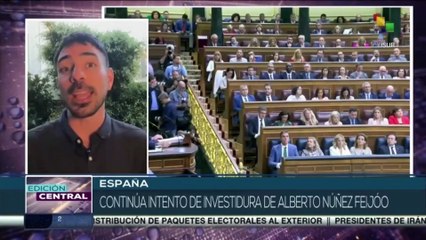 España: Continúa el intento de investidura de Alberto Núñez Feijóo
