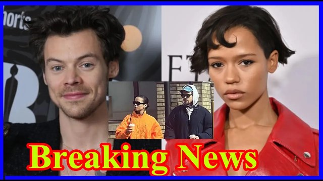 Harry Styles loose-fitting jeans Girlfriend Taylor Russell During together during a rare