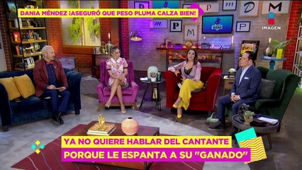 ¡Dania Méndez asegura Peso Pluma CALZA GRANDE!