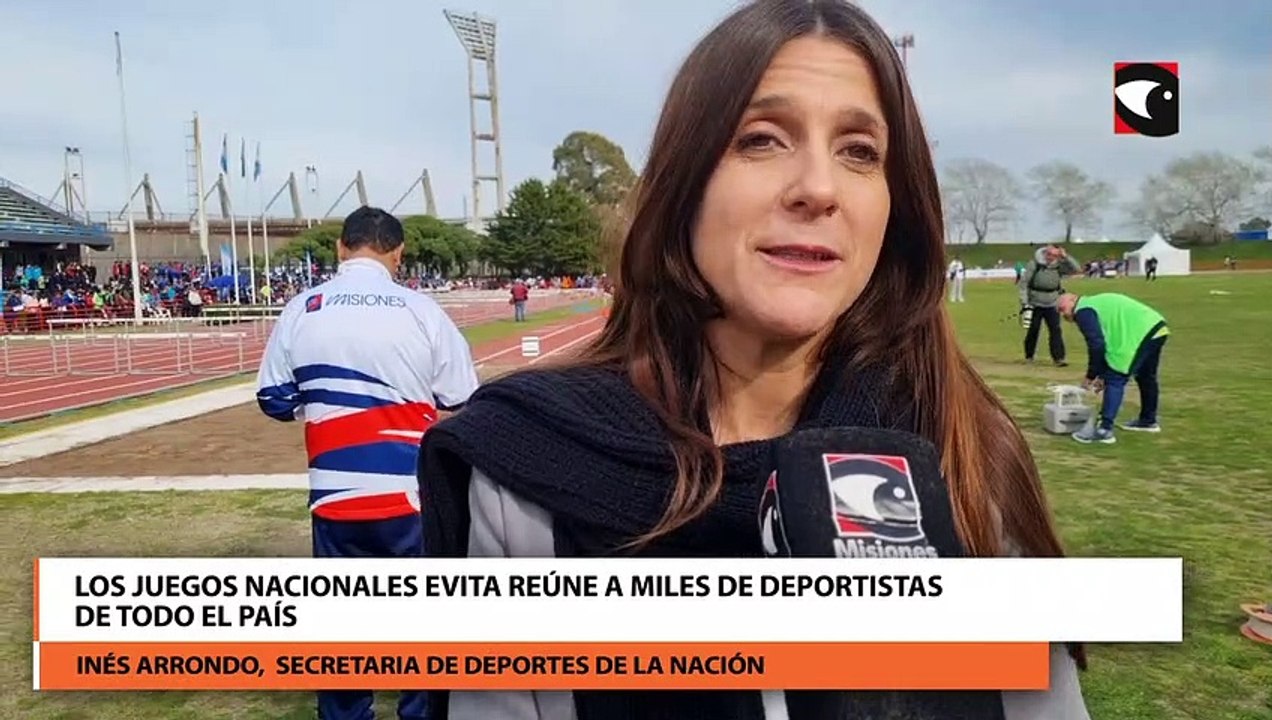 Los Juegos Nacionales Evita reúne a miles de deportistas de todo el país