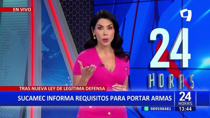 Sucamec: conoce los requisitos que debe tener el ciudadano para portar un arma