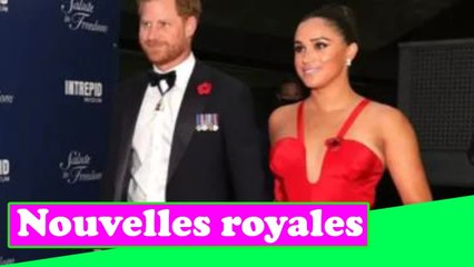Des fans «absolument époustouflants» se jettent sur la robe de Meghan au musée Intrepid pour honorer