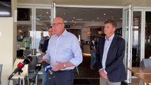 Peter Dutton discusses Hunter Offshore WInd Project at Shoal Bay