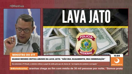 Download Video: Ministro Gilmar Mendes critica abusos da Lava Jato: “Não era julgamento, era combinação”