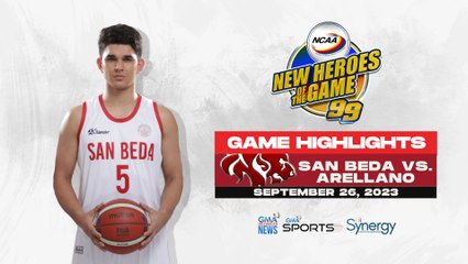 San Beda Red Lions prey on Arellano for first win (Highlights) | NCAA Season 99