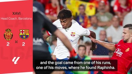 Xavi eager to avoid Yamal burnout after key role in Mallorca draw