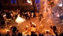 Boda infernal en Irak: Un incendio provoca la muerte de un centener de personas incluidos los novios