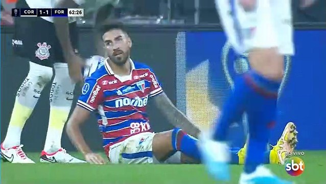 Copa Sul Americana 2023 Corinthians x Fortaleza (Semifinais, 1ª) com Cléber Machado (SBT) 2º tempo