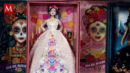 Llegan Barbie y Ken a celebrar el Día de Muertos