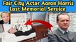 Actor Aaron Harris Last Funeral Video || Fair City Actor Aaron Harris Last Video