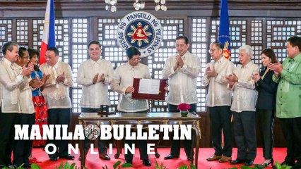 Marcos signs 'Trabaho Para sa Bayan Act' into law