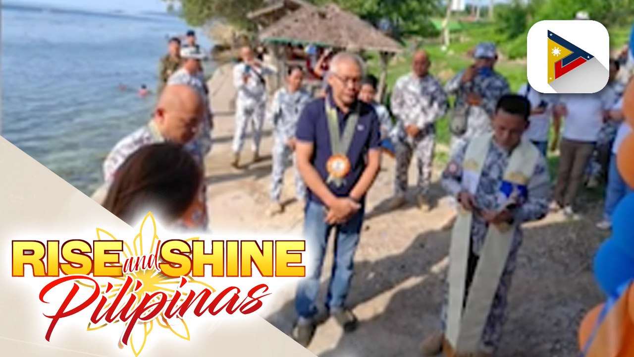 GOVERNMENT AT WORK: PCG, nagbukas ng sub-station sa Samal na gawa sa recycled materials