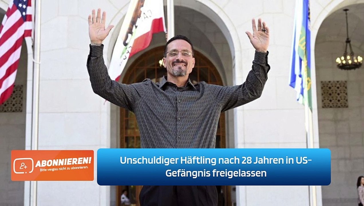 Unschuldiger Häftling nach 28 Jahren in US-Gefängnis freigelassen